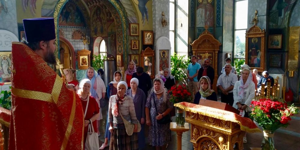 Всероссийский день Трезвости отметили в храме великомученика Георгия Победоносца