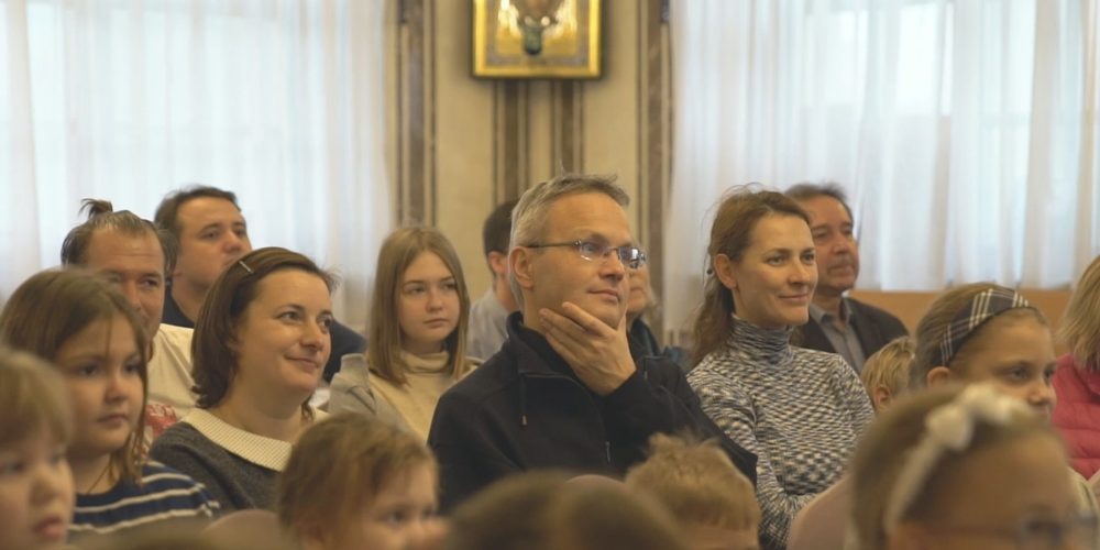 В храме благоверного Александра Невского при МГИМО прошел детский интерактивный концерт «Музыкальное путешествие».