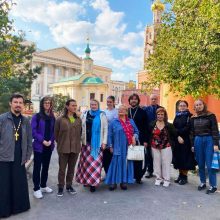 Силами прихода храма свт. Спиридона Тримифунтского для студентов МАИ была организована экскурсия в Высоко-Петровский монастырь