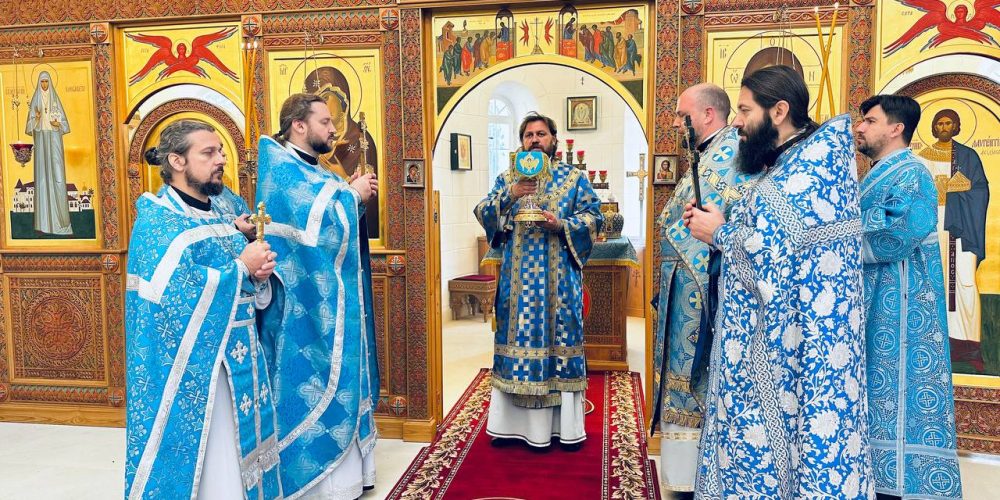 Божественную литургию совершил архиепископ Фома в Елизаветинском детском хосписе 