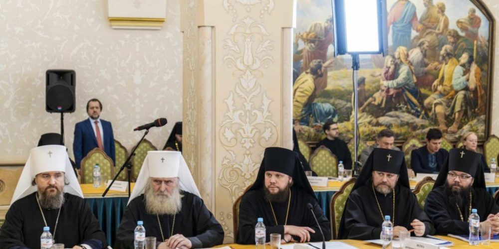 Архиепископ Фома принял участие в заседании Попечительского совета Фонда поддержки строительства храмов г. Москвы