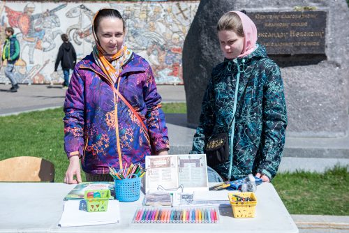 Благотворительную ярмарку провели в храме князя Александра Невского при МГИМО