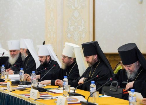 Архиепископ Одинцовский и Красногорский Фома принял участие в совместном заседани Священного Синода и Высшего Церковного Совета 