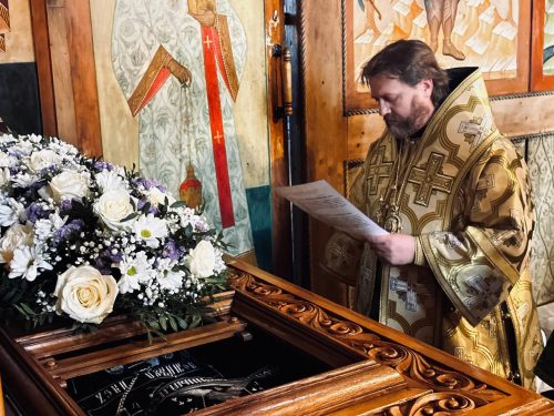 Архиепископ Фома совершил Литургию в Лужецком Рождества Богородицы Ферапонтовом мужском монастыре Можайска