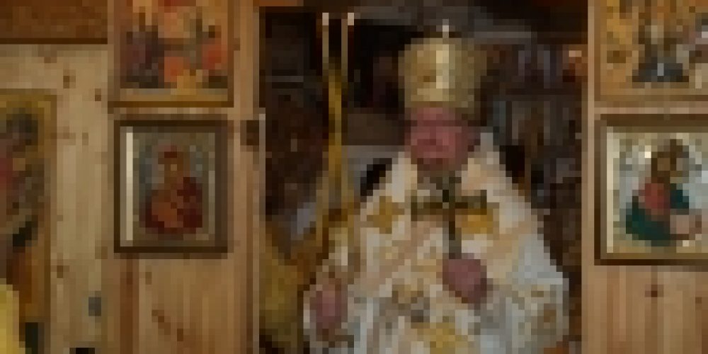 Епископ Выборгский и Приозерский Игнатий совершил Литургию в храме прп. Серафима Саровского в Кунцево