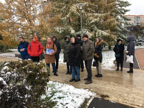 «Рудненцы» организовали прогулку с элементами экскурсии по району Крылатское