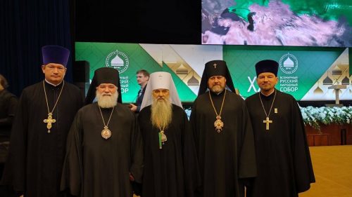Управляющий Западным викариатством архиепископ Фома принимает участие в XXV Всемирном Русском Народном соборе