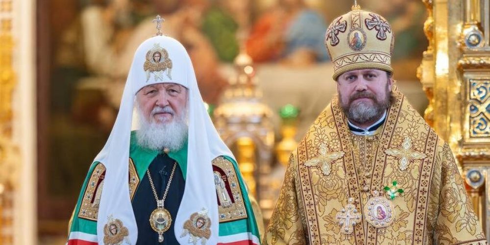 Архиепископ Фома сослужил Патриарху Кирилли за Литургией в Храме Христа Спасителя