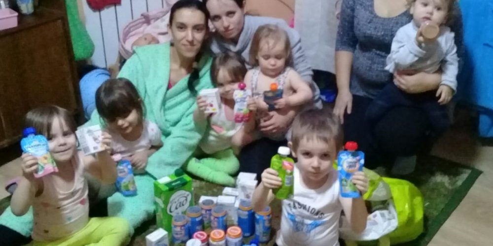 Храм Александра Невского собирает детское питание и подгузники для "Дома трудолюбия НОЙ"