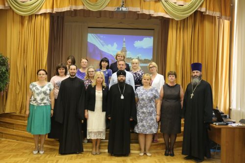 Архиепископ Егорьевский Матфей поздравил с Пасхой учащихся Солнцевских кадетских классов