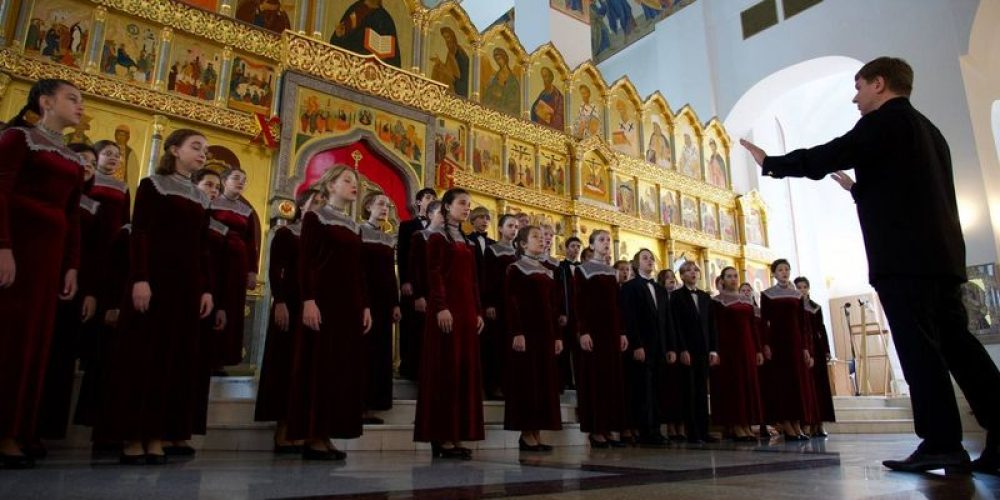 В храме прп. Андрея Рублева в Раменках состоялся концерт детской хоровой студии «Веснянка»