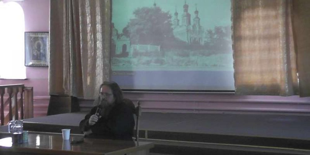 Встреча протодиакона Андрея Кураева в клубе «Неофит»