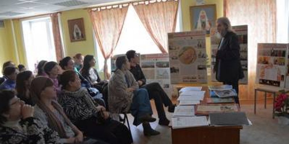 Встреча в Воскресной школе посвященная Новомученикам Богоявленского собора в Дорогомилово
