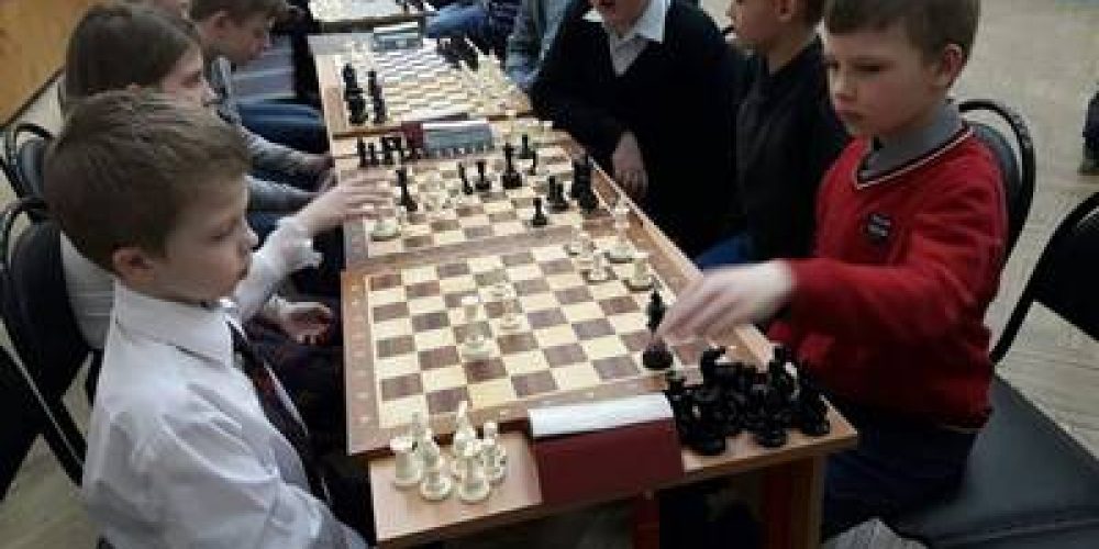 Учащиеся Воскресной школы «Росток» на шахматном турнире в Тропарево-Никулино