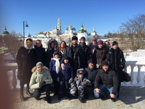 Паломничество молодежи в Троице-Сергиеву Лавру