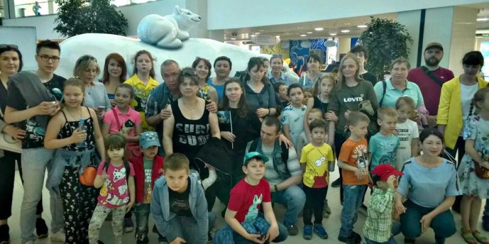 Дети воскресной школы «Одигитрия» увидели подводный мир «Москвариума» с его многочисленными обитателями