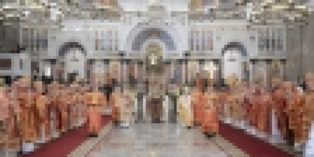 Епископ Выборгский и Приозерский Игнатий принял участие в освящении Кронштадтского Морского собора во имя святителя Николая Чудотворца