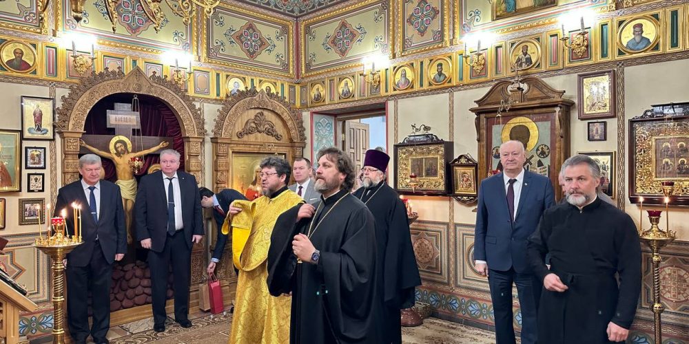 Архиепископ Фома совершил Литургию в домовом храме Государственного университета по землеустройству