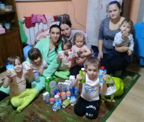 Храм Александра Невского собирает детское питание и подгузники для "Дома трудолюбия НОЙ"