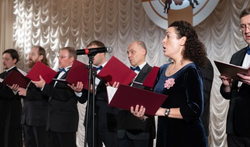 Хор «Артос» выступил с концертом в Московской духовной академии