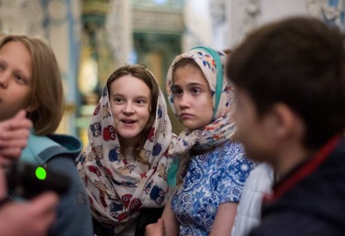 Выпускники воскресной школы храма преподобного Сергия Радонежского посетили Ново-Иерусалимский монастырь