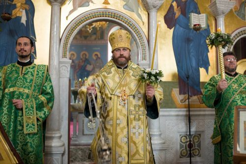 Праздничные богослужения в день преподобного Сергия Радонежского были совершены в храме в Солнцево