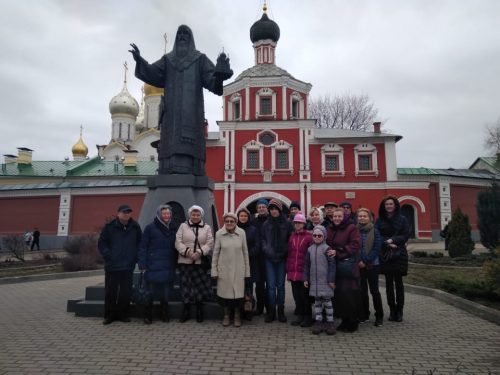 Слушатели приходского лектория храма прав. Иоанна Русского в Кунцеве совершили паломническую поездку