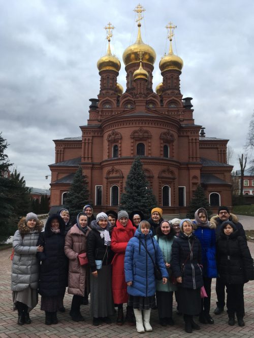 Прихожане храмов Западного и Северо-Западного викариатств совершили паломничество в Хотьково