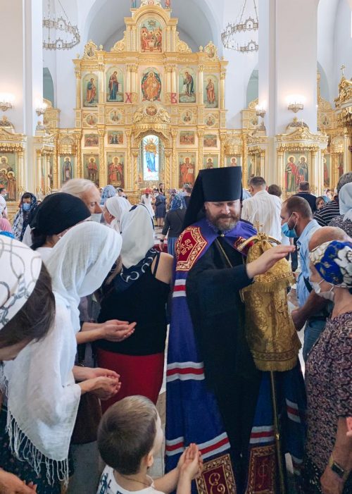 В Георгиевском соборе города Одинцова епископ Фома совершил богослужения