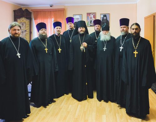 Под председательством владыки Фомы состоялось первое заседание Епархиального совета Одинцовской епархии