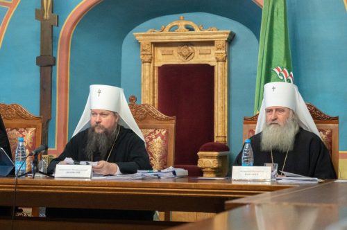 Епископ Фома принял участие в заседании Епархиального совета Москвы