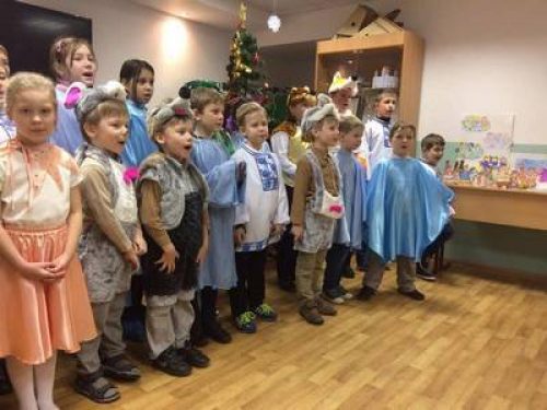 15 января 2017 г. в Воскресной школе храма Знамения в Кунцеве состоялся Рождественский утренник