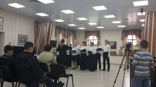 Праздничный концерт приходского Иверского хора   под руководством Ж.В. Колотий.