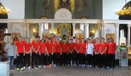 1 августа в храме Знамения в Кунцеве состоялся молебен «Перед началом доброго дела» для Сборной России по гандболу