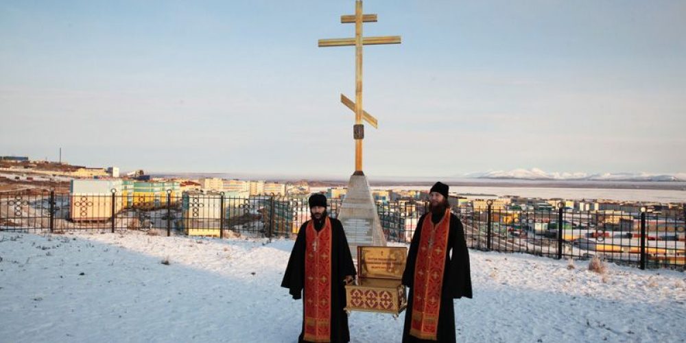 Ковчег с мощами Новомучеников и Исповедников Церкви Русской побывал в храме Знамения в Кунцеве