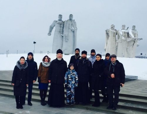 Молодежь храма Знамения в Кунцеве посетила город Волоколамск и его окрестности