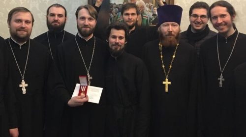 Священник храма Знамения в Кунцеве иерей Иоанн Коханов удостоен Патриаршей награды
