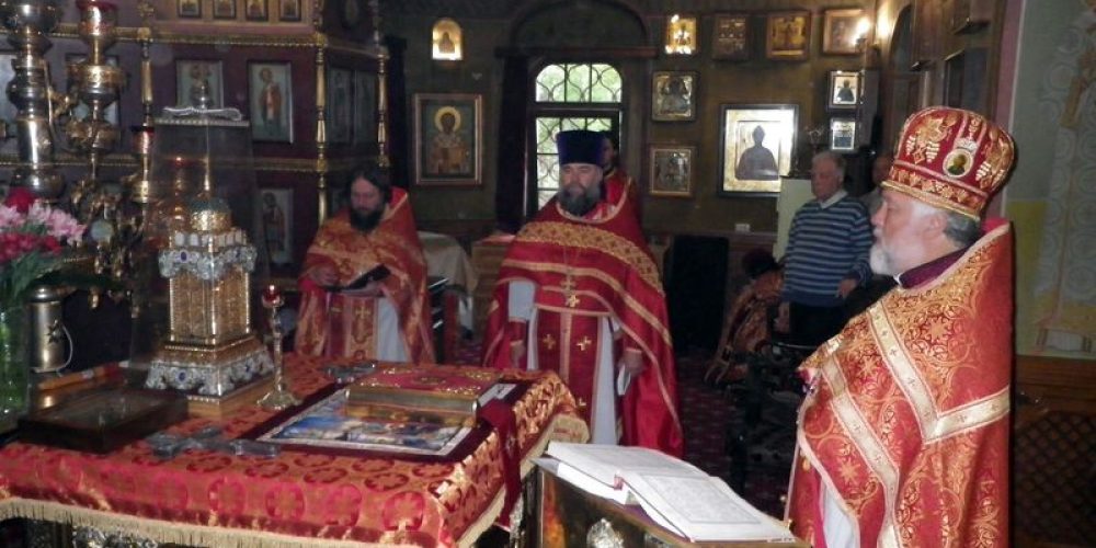 День Георгия Победоносца в храме Архистратига Михаила