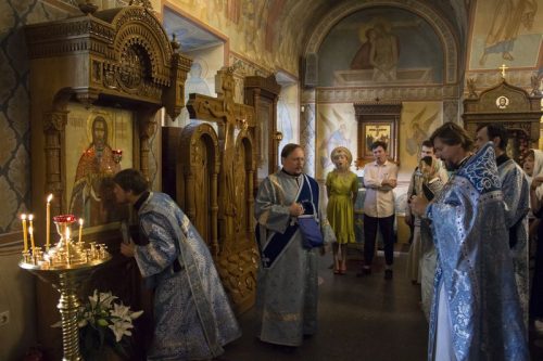 30 августа особый праздник в Благовещенском храме — день памяти сщмч.Димитрия Федосьинского