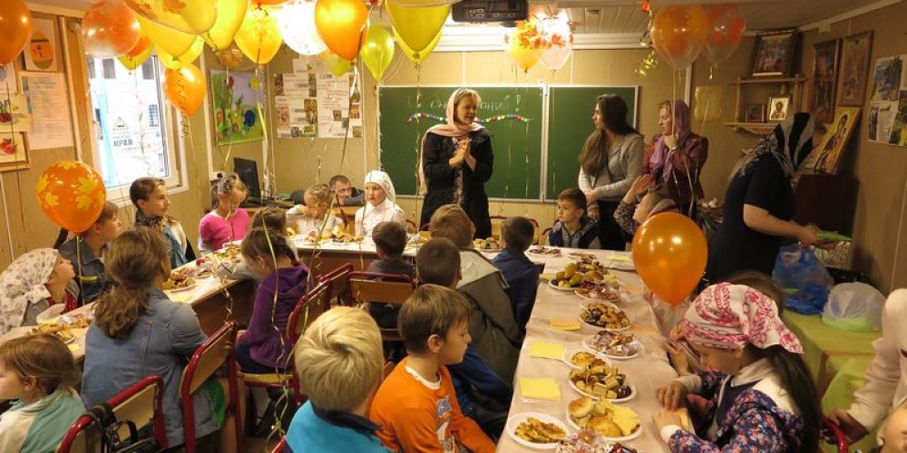 С новым учебным годом в детской воскресной школе «Одигитрия»!