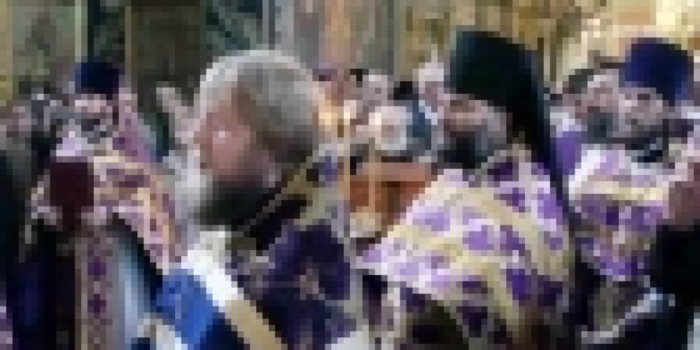 Поздравление епископа Выборгского и Приозерского Игнатия с 40-летием со дня рождения