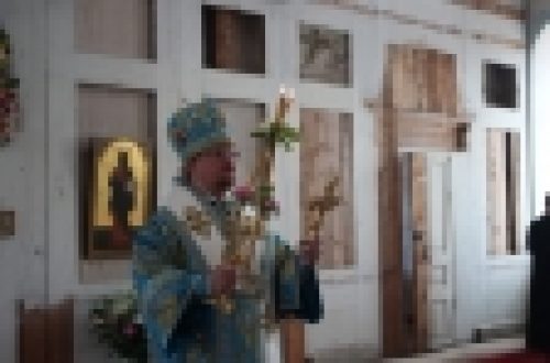 Епископ Выборгский и Приозерский Игнатий возглавил торжества по случаю празднования Коневской иконы Божией Матери