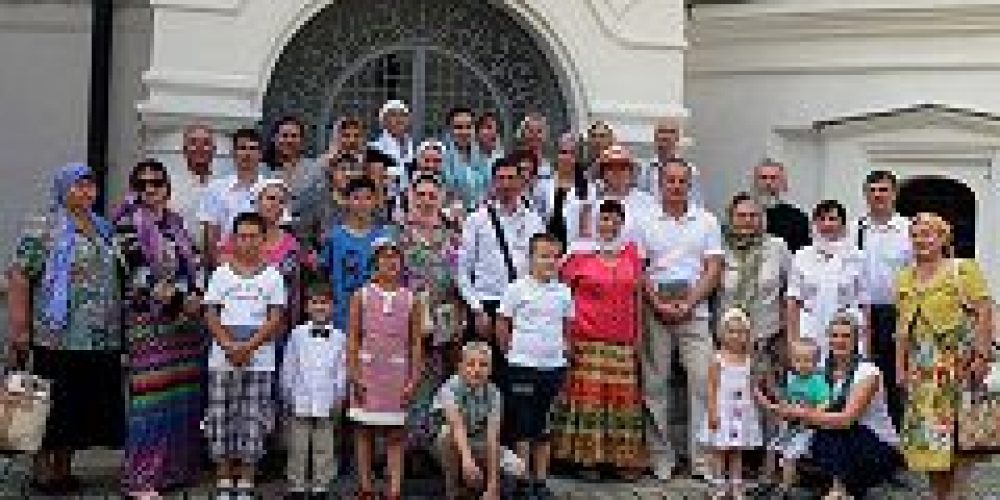 Новоспасский монастырь посетили члены Всероссийского общества гемофилии