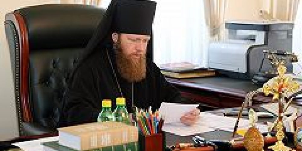 Наместник Новоспасского монастыря епископ Воскресенский Савва провел совещание, касающееся подготовки к престольному празднику обители