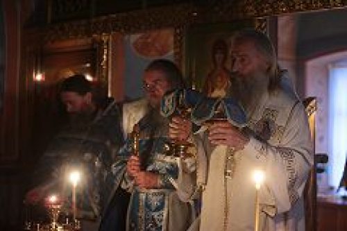 Председатель Синодального отдела по монастырям и монашеству архиепископ Сергиево-Посадский Феогност посетил Валаамский монастырь