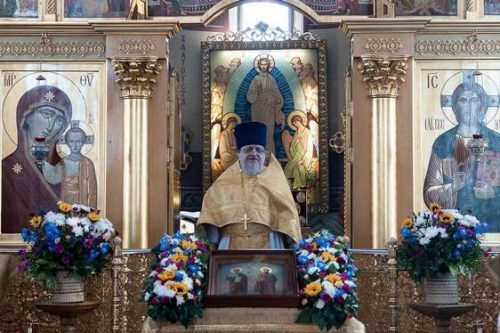 70-летний юбилей празднует клирик храма св.вмч. Георгия Победоносца священник Вадим Никулин