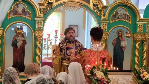 Епископ Одинцовский и Красногорский Фома посетил Православную среднюю общеобразовательную школу «Лествица»