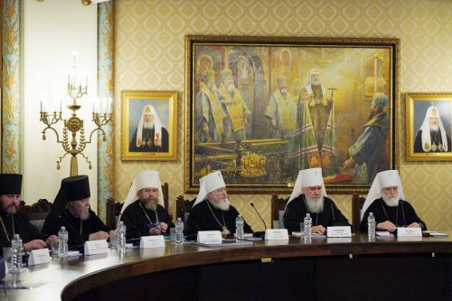 Епископ Одинцовский и Красногорский Фома принял участие в очередном заседании Высшего Церковного Совета