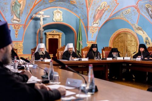 Архиепископ Одинцовский и Красногорский Фома принял участия заседание Епархиального совета г. Москвы