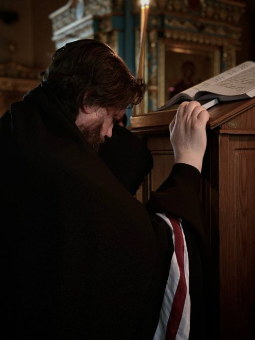 Архиепископ Фома совершил чтение Великого покаянного канона в Георгиевском соборе г. Одинцово